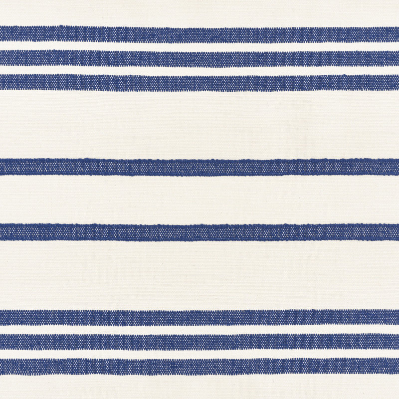 Tissu rayé dune, Bleu