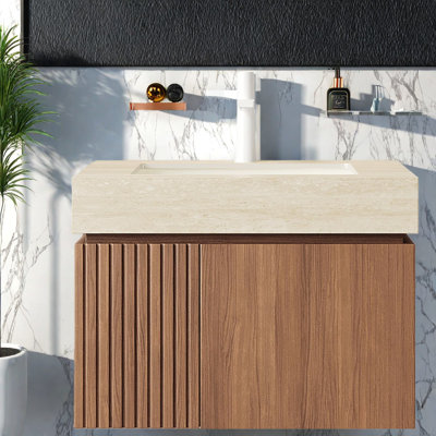 Vanities(must Include Both Vanity Cabinet  And Sink) 24 Inch Floating Storage