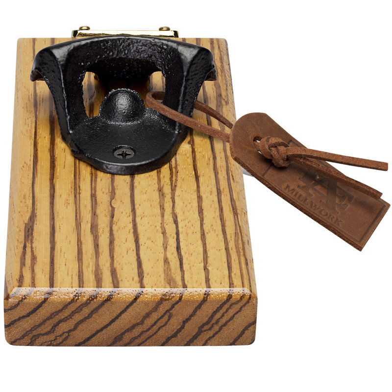 Champery Wood Bottle Opener - Thumbnail 2