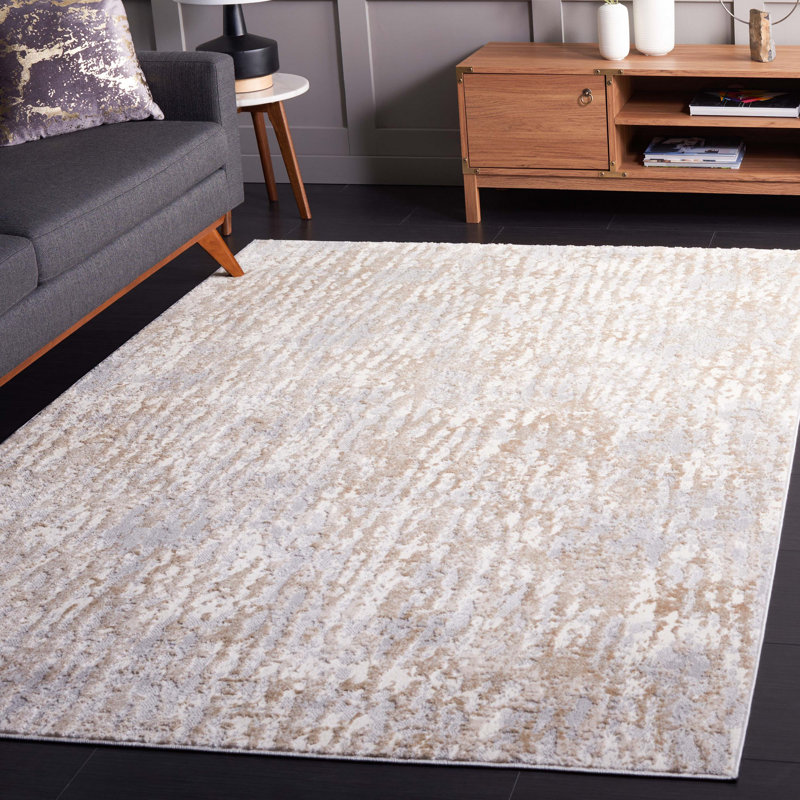 Kula Performance Abstract Rug, Rectangle 5'3" x 7'6"