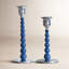 Bougeoir de table en aluminium nacré-97724340-97724347