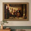 «Neighbours» (Naboer), 1855 - Adolph Tidègre - Toile encadrée sur mesure-177078636-177078631-177078633