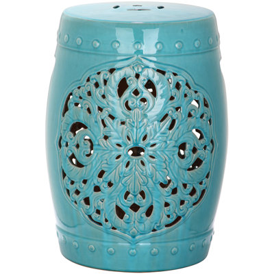 Llaneli Ceramic Accent Stool