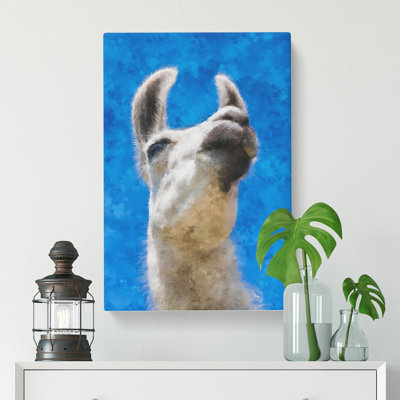 White Camel - Wrapped Canvas