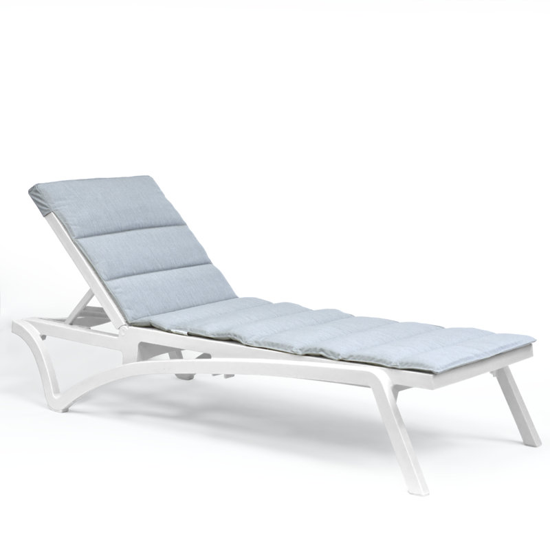 Coussin de chaise longue d'extérieur Tali Sunbrella®, Toile granit Sunbrella®