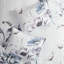 Édredon 8 pièces en coton grand bleu - décoration avec ornement floral, rembourrage, comprend 1 édredon, 2 taies décoratives européennes, 3 coussins décoratifs, jupe de lit, articles de chambre lavables à la machine-116011604-116011607