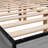 vidaXL Bed Frame Engineered wood, metal, plywood Double Durable-74582139-74582132