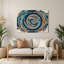 Hawaiian Tribal Designs, art mural gris en métal-1039435586
