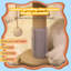 Grattoir double pour chat 19,29 po x 10,24 po x 14,17 po