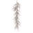 48" Glitter Long Needle Pine Garland