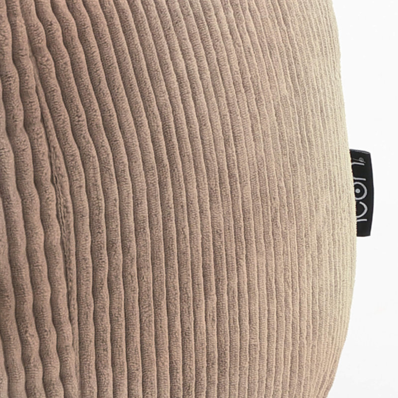 Kingston Corduroy Classic Bean Bag , Brown