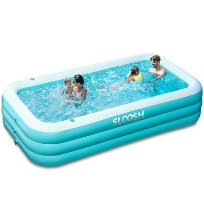 125" x 68" x 22" Inflatable Pool with Seats