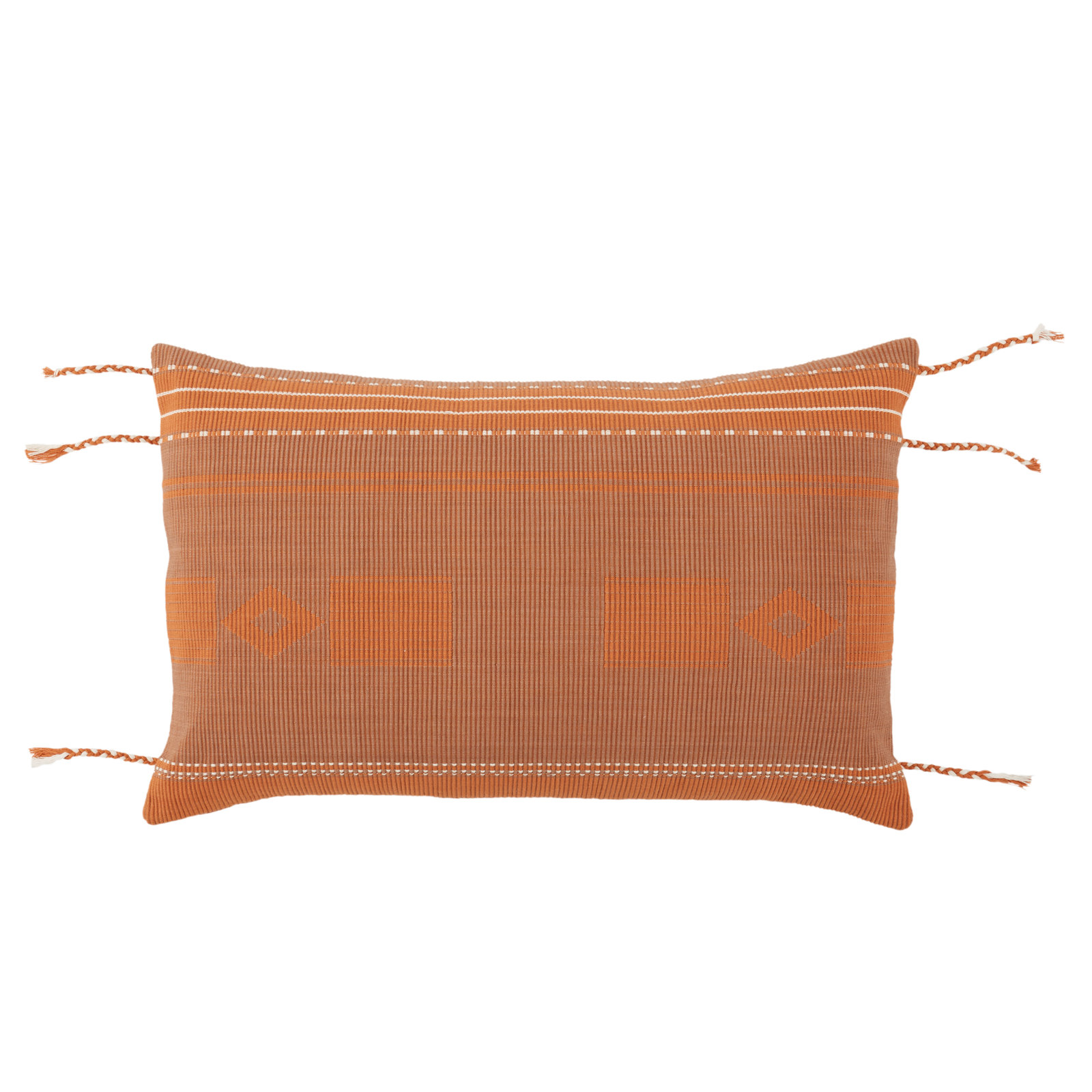Kitson Striped Cotton Lumbar Throw Pillow, Pillow Cover Only - No Insert