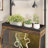 31.5 In.w Brown Reptile Terrarium Cabinet With Sliding Glass Doors, Adjustable Storage Shelf And Lighting Rack