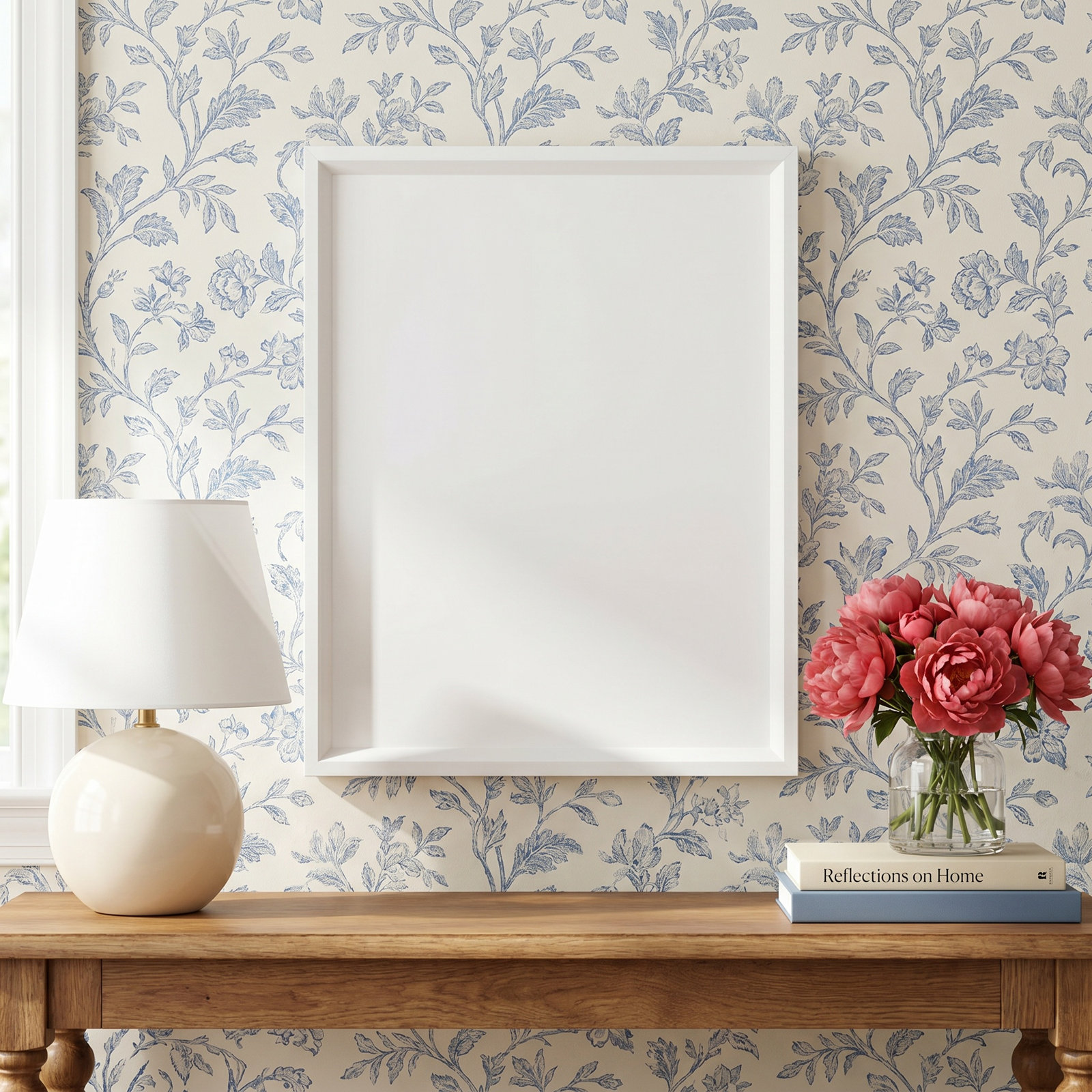 The Clouds by Emma Caroline, White, 25" H x 19" W x 2" D