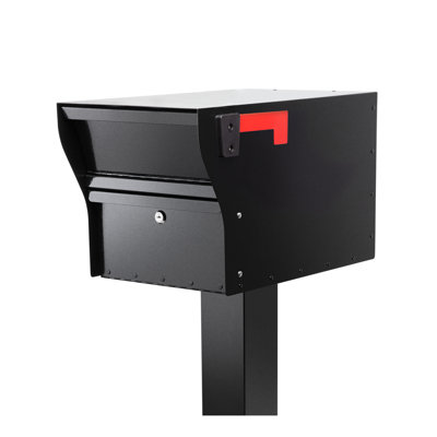 MailVault Mailbox with stand off numbers