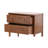  Regis Natural Mindi Wood 2-Drawer Chest