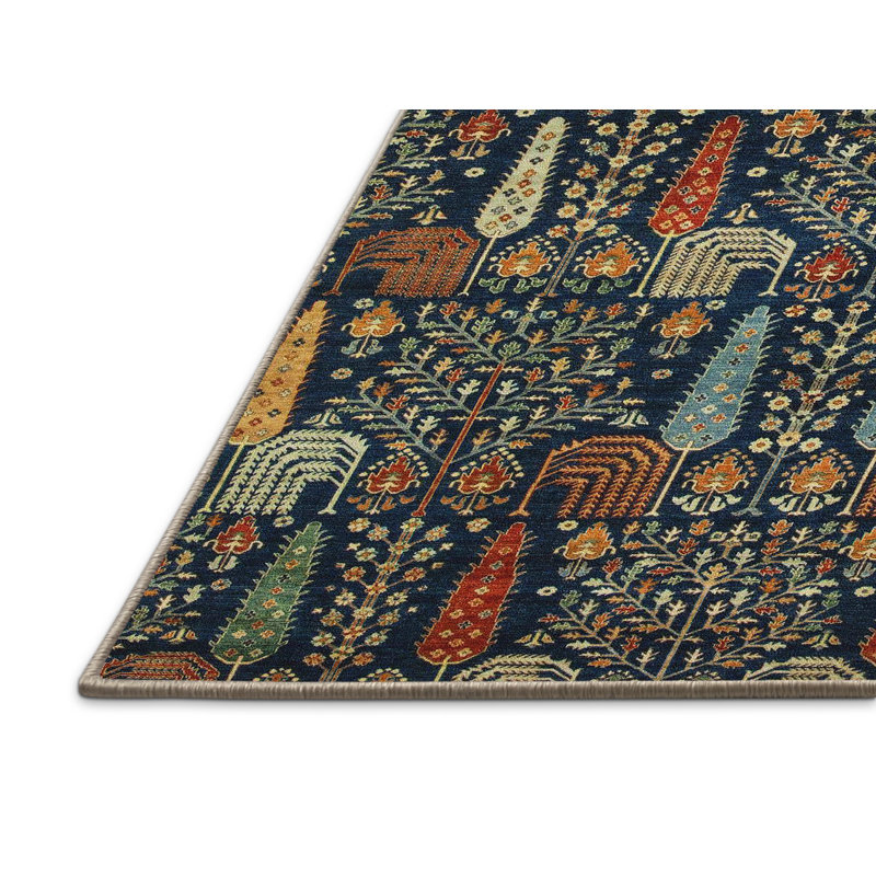 Abstract Indoor Rug, Rectangle 7' x 10'