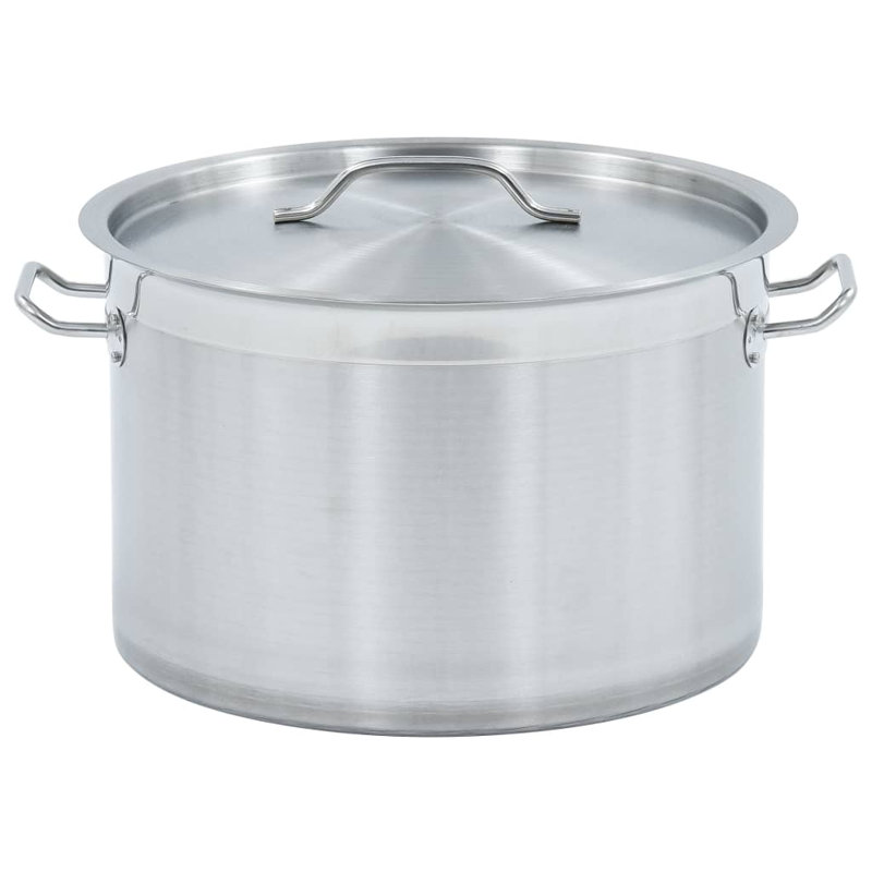 Belfry Kitchen Walden 23L Stainless Steel Stock Pot, 22cm H x 35cm D (23L)