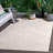 Delrae Performance Abstract Indoor/Outdoor Area Rug-729911338