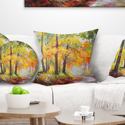Landscape Throw Pillow