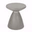 Table d'appoint d'extérieur en béton léger