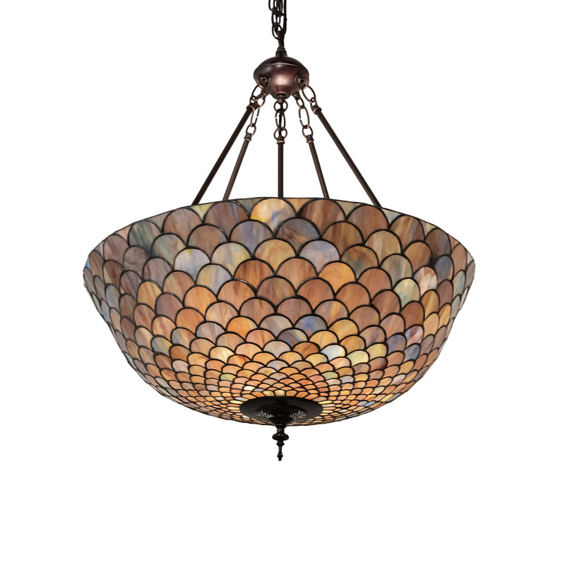 Luminaire bol suspendu 3 lumières Eryk
