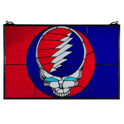 Greatful Dead Stained Glass Window