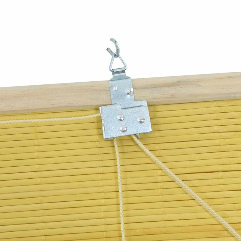 Bamboo Venetian Blind, Yellow, 160cm L x 100cm W