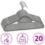 Cintre standard en plastique antidérapant Materse-136910916-136910920