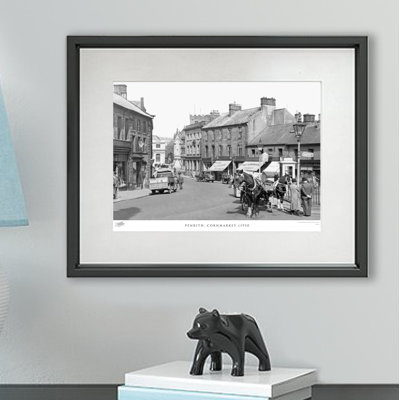 Penrith, Cornmarket C1950 - Single Picture Frame Print