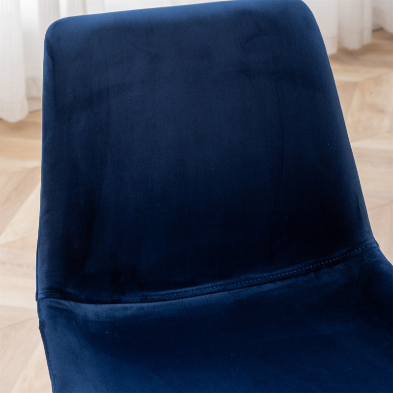 Chaise de salle à manger Aufurr, Bleu