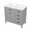 Meuble-lavabo 36 po avec lavabo-893587988