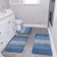 Carleisha Microfiber / Microsuede Non-Slip Bath Rug