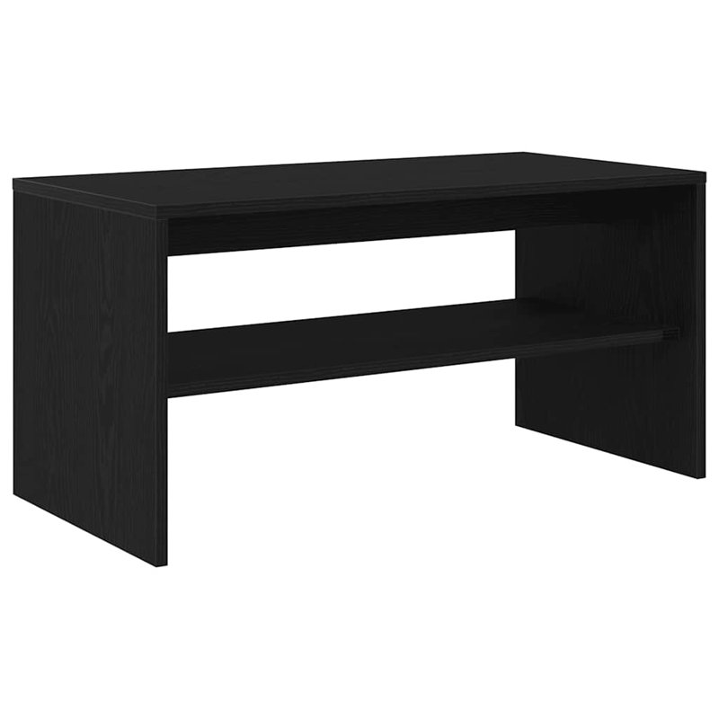 Shalo Unfinished TV Stand, Black Oak, 80cm