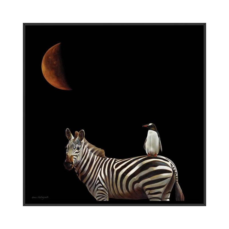 « pilgrimage », impression sur toile, Pas de tapis, H 18 po x l 18 po x P 1,5 po, Toile avec cadre noir