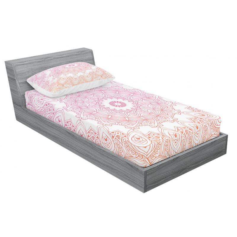 Microfiber Sheet Set, Twin Sheet Set with Fitted Sheet