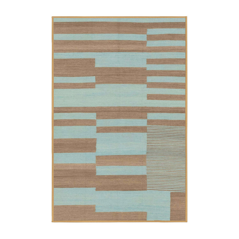 Abstract Indoor Rug, Rectangle 4' x 6'