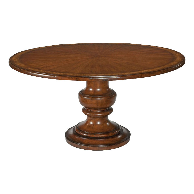 Tuscan Round Dining Table, 30" H x 58" W x 58" D