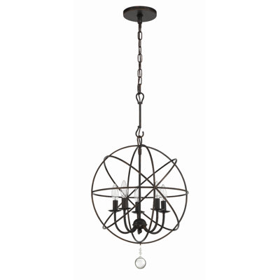 Dreiling 5 - Light Dimmable Globe Chandelier