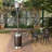 Fire Sense Patio Heater with Wheels 46,000 BTU Output Electronic Ignition System Propane Heater-aged chestnut-34192864