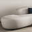 Modern Simple Curved Grey Sofa