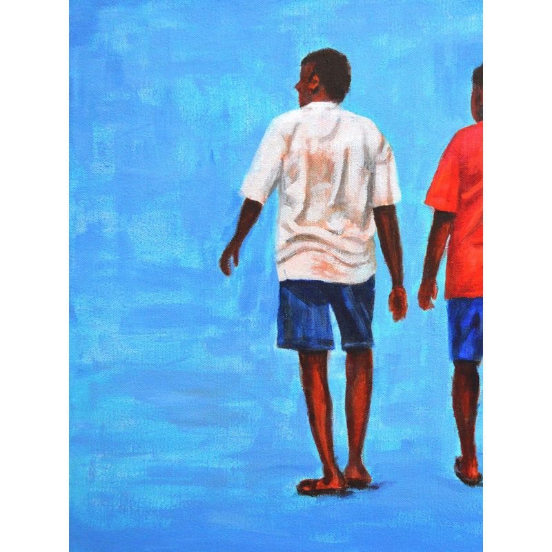 Jay Walkers | Acrylique sur toile | Par Usha Shantharam