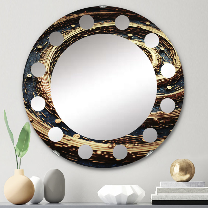 Miroir mural Eider Down, 24 po x 24 po