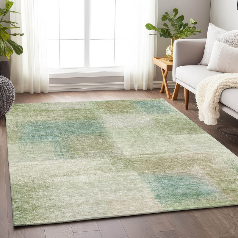Tapis en aloès Tweedy lavable à la machine de qualité supérieure, Rectangulaire 8 pi x 10 pi