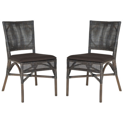 Chaise d'appoint en acajou Bungalo