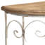 Sunfield 109cm Solid Wood Top Console Table
