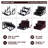 3-Level Plastic Pet Stairs-Brown