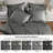 Superior 300 Thread Count Rayon from Bamboo Modern & Contemporary 3 Piece Duvet Cover Set-87479464-87479462