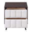 Table de chevet 2 tiroirs pour chambre Mordern